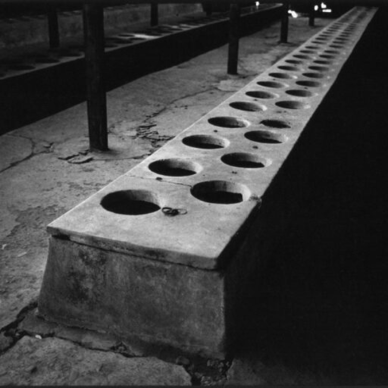47-Harry-Wilson-Photographer-Latrine-Birkenau-Poland-1992
